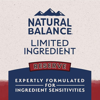 Natural Balance Limited Ingredient Adult Grain-Free Dry Dog Food, Reserve Sweet Potato & Bison Recipe, 22 Pound (Pack of 1)
