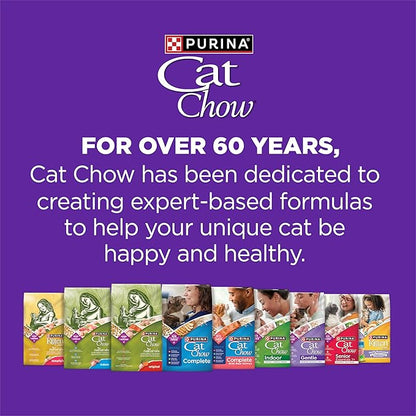 Purina Cat Chow Gentle Sensitive Stomach and Skin Dry Cat Food with Turkey - 13 lb. Bag