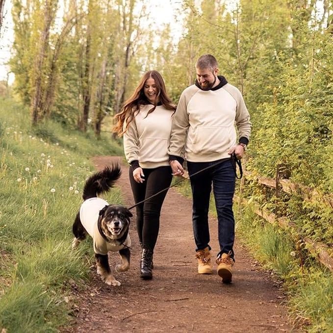 Spark Paws Human Hoodie - Premium Quality, Buttery Soft, Superior Comfort and Fit, Calming Fleece Interior, Suitable for All Styles - Olive Cream - L