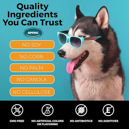 Detox Antioxidant for Better Dog Health. Chemical Free Natural and Organic Free Radical Inhibitor that Helps Maintain You Fur Persons Better Health, Pet Nutritionist Developed Prevention