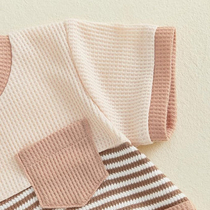 Baby Girl Summer Clothes Dog Bubble Romper Newborn Infant Plaid Onesie Spring Summer Toddler Bodysuit Clothes