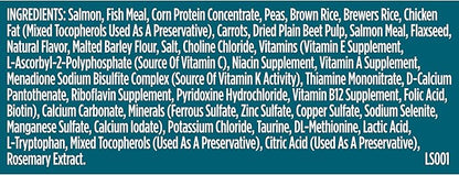 Nutrish Rachael Ray Dry Cat Food Real Salmon & Brown Rice Recipe, 14 lb. Bag