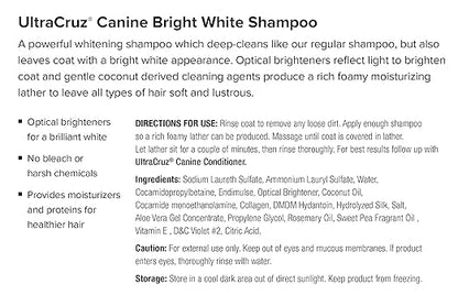 UltraCruz® Canine Bright White Shampoo, 16 oz