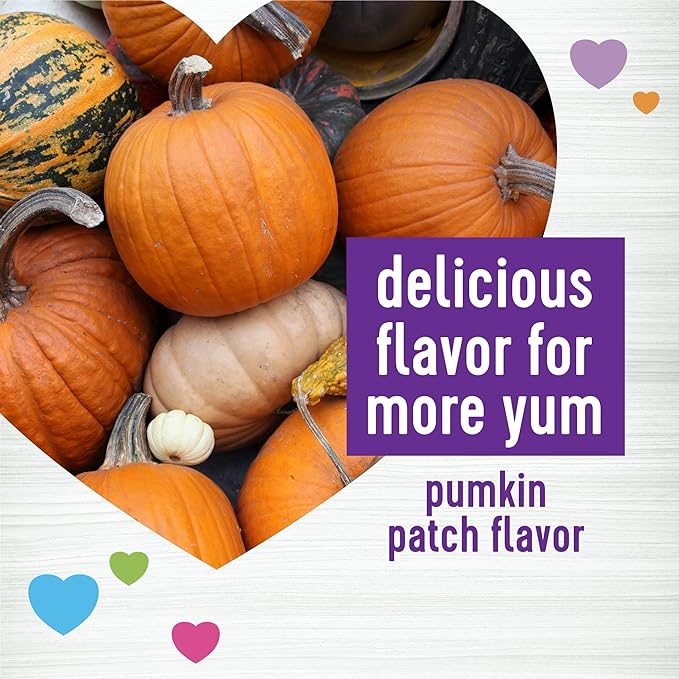 Wellness Pumpkin Patch Flavored Soft Chew Digestive Health Supplements for Dogs, 45 Count