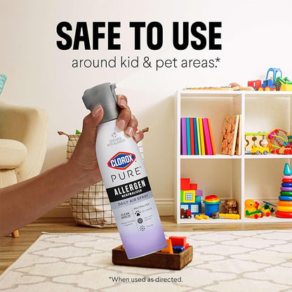 Clorox PURE Allergen Neutralizer Daily Air Spray, Nighttime Calm, 8 Ounces