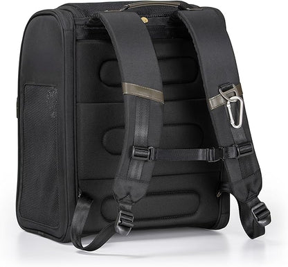Traveler's Choice Argo Tails of The Trail Pet Backpack Carrier, Black
