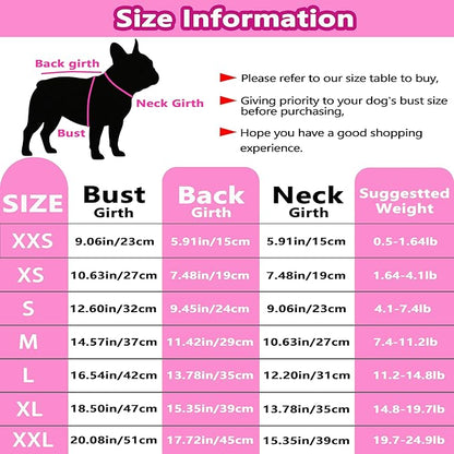 2 Pack Dog Shirt Vest Dog Clothes for Small Dogs Summer Waffle Puppy T-Shirts Soft Sleeveless Pet Clothes Lightweight Medium Large Doggy Outfit Cat Clothing (Pink+Beige, XX-Large)