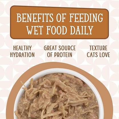 Weruva Cats in The Kitchen, Fowl Ball with Chicken & Turkey Au Jus Cat Food, 6oz Can (Pack of 24)