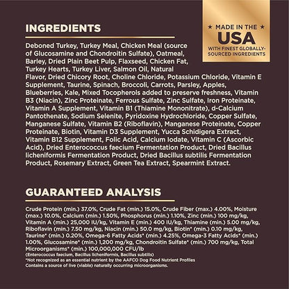 Wellness CORE+ Small Breed Adult Dry Dog Food with Freeze Dried Pieces, Wholesome Grain Kibble+, Natural, High Protein, Turkey and Chicken Recipe, 4 lb Bag