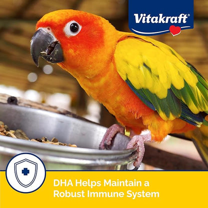 Vitakraft Menu Cockatiel Food - 5 lbs Resealable Bag Mix Of Seeds Grains Fruits Vegetables Nuts And Pellets - With Natural Probiotics DHA And Omegas For Feather And Immune Support