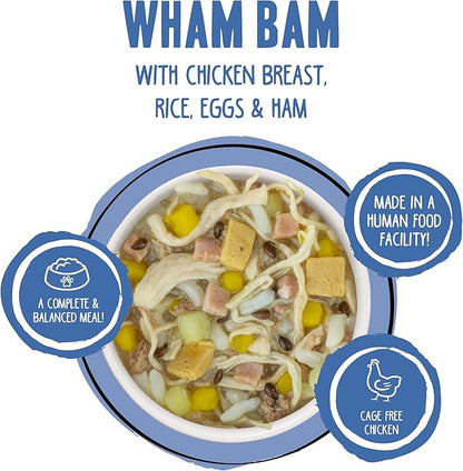 Weruva Best Fido Friend Fun Size Meals for Dogs, Wham Bam, 2.75oz Cup, Pack of 12