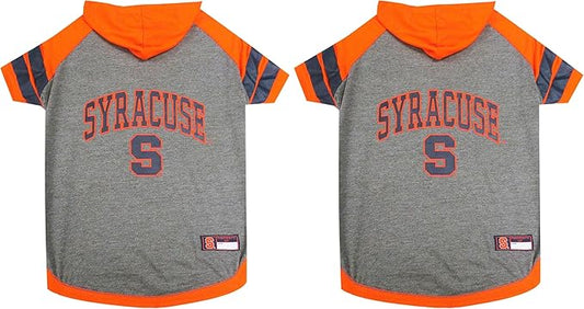 Pets First Syracuse Hoodie T-Shirt, X-Small (Pack of 2)
