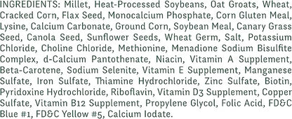 Wild Harvest Advanced Nutrition Diet For Parakeets 4.5 Pounds, Seed And Grain Mix