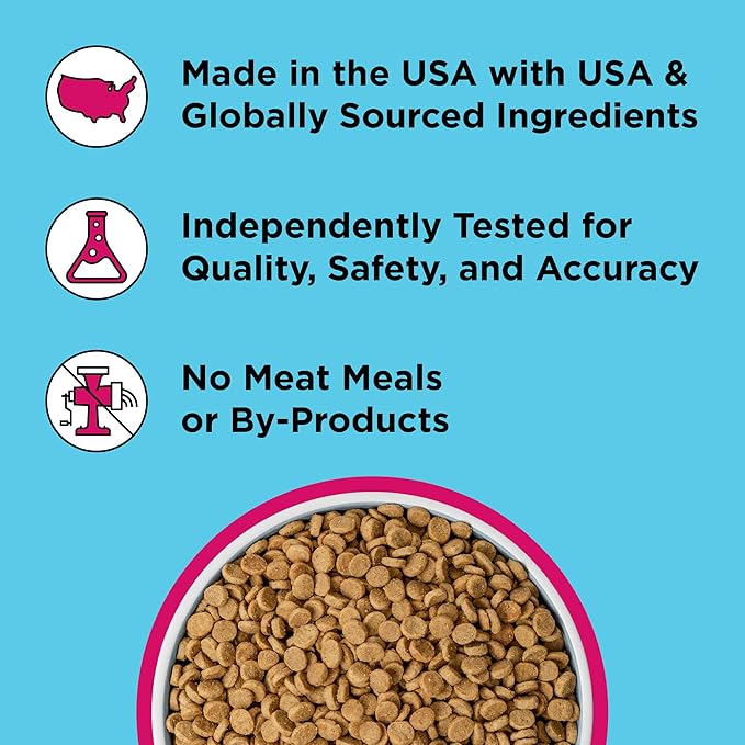 BIXBI Liberty Ancient Grains Dry Dog Food, Rancher’s Red Recipe – Fresh Meat, High Protein, Wholesome Grains – USA Made, 22 lbs