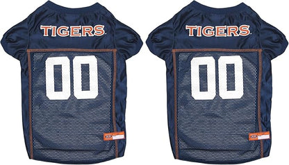 Pets First NCAA College Auburn Tigers Mesh Jersey for Dogs & Cats, Medium. Licensed Big Dog Jersey with Your Favorite Football/Basketball College Team (Pack of 2)
