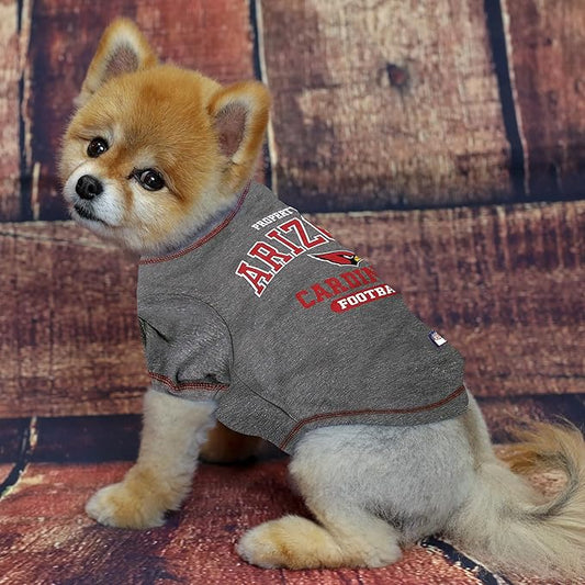 NFL Arizona Cardinals Dog T-Shirt for Pets, Size X-Large. Officially Licensed Pet Shirt with Team Logo, Soft Stretchable Comfort Fit Apparel for Dogs & Cats