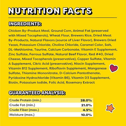 Temptations Cat Treats MixUps Backyard Cookout Flavor Crunchy, Soft Cat Treats, 6.3 oz. Pouch (Pack of 10)