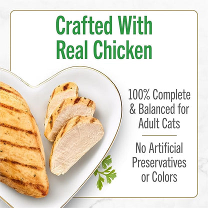 Purina Fancy Feast Petites Grilled Chicken Entrée With Rice In Gravy Gourmet Wet Cat Food - (Pack of 12) 2.8 oz. Tubs