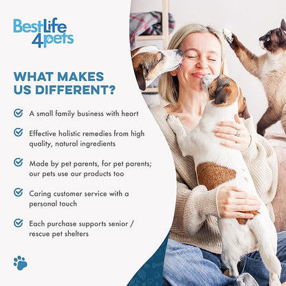 Dog Allergy Relief & Immune System Booster – Homeopathic Formula for Allergy Support & Skin Relief for Dog Itching – Helps with Sneezing, Runny Nose, Swelling, & Seasonal Allergies – 400 Tiny Pills