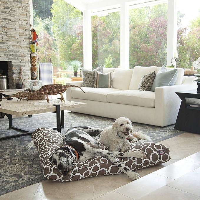 Majestic Pet Fusion Mocha Small Rectangle Pet Bed