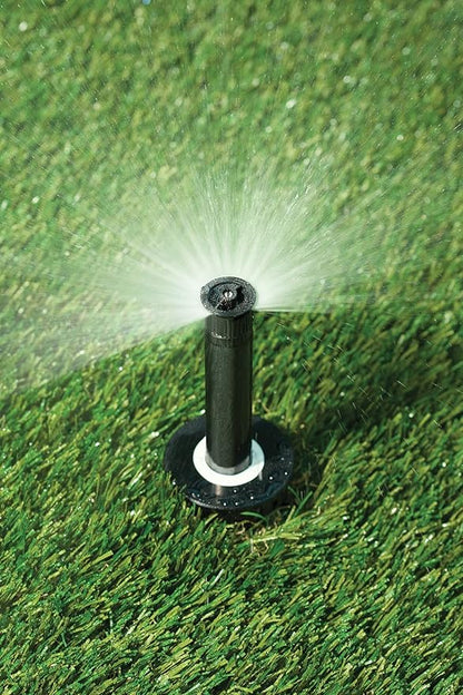 Rain Bird 1804HV15PR Pressure Regulating (PRS) High-Efficiency Professional Pop-Up Sprinkler, 0° - 360° Adjustable Pattern, 12' - 15' Spray Distance, 4" Pop-up Height