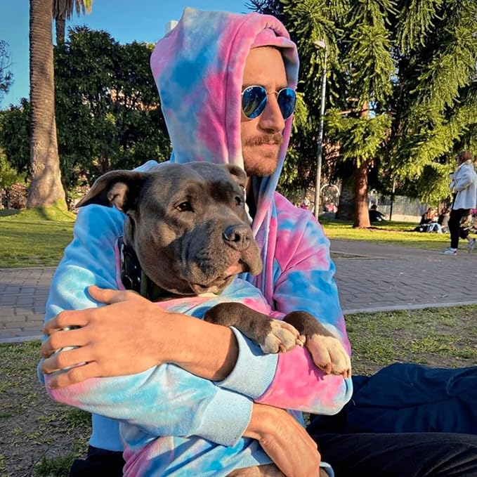 Spark Paws Human Hoodie - Premium Quality, Buttery Soft, Superior Comfort and Fit, Calming Fleece Interior, Suitable for All Styles - Snow Cone - L