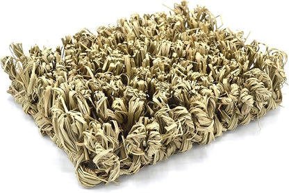 Oxbow Timothy Hay Hide & Seek Mat, Small – Rabbit & Guinea Pig Toys for Chewing & Relaxation, Enrichment for Bunny, Hamster, Chinchilla, Rat, Timothy Hay Small Animal Cage Accessories