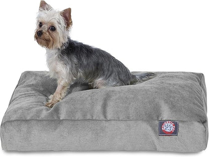 Majestic Pet Villa Rectangle Dog Bed Washable – Non Slip Comfy Pet Bed – Crate Bed with Removable Washable Cover – Kennel Bed for Sleeping, Polyester Fiber, Large, Vintage