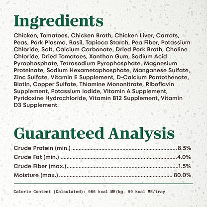 Nutro Ultra Wet Dog Food Grain Free Filets, Adult Dog Food Wet Recipe in Gravy Deluxe Chicken Entree, 3.5 oz. Trays (24 Count, Pack of 1)