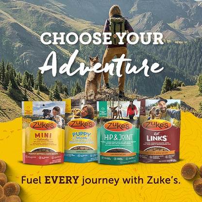 Zuke’s Mini Naturals Dog Training Treats for Dogs, Pet Treats made with Real Beef - 10 oz. Pouch