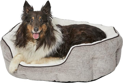 MidWest Homes for Pets Small QuietTime Deluxe Pet Bed- Taupe/Fur