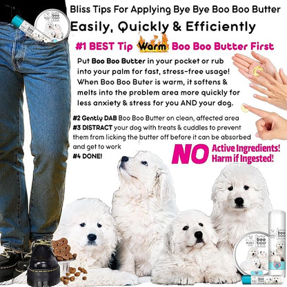 The Blissful Dog .50 oz Tube Great Pyrenees Booboo Butter