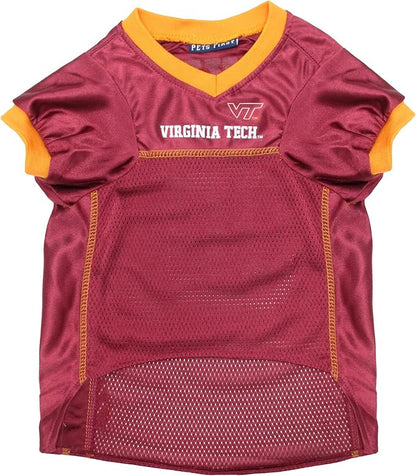 NCAA College Virginia Tech Hokies Mesh Jersey for Dogs & Cats, XX-Large. Licensed Big Dog Jersey with Your Favorite Football/Basketball College Team (Pack of 2)