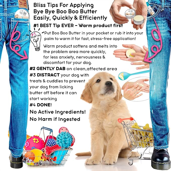 The Blissful Dog .15 oz Tube Rottweiler Booboo Butter