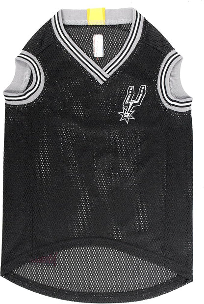NBA SAN ANTONIO SPURS DOG Jersey, X-Large - Tank Top Basketball Pet Jersey