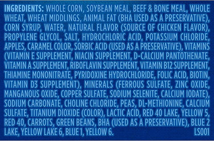 Kibbles 'n Bits Mini Bits Small Breed Dry Dog Food, Savory Bacon & Steak Flavor for Adult Dogs, 16 lb. Bag