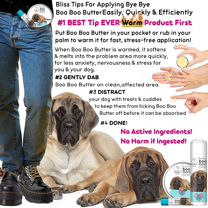 The Blissful Dog BB-MASTIFF-16OZ Mastiff Boo Butter, 16 oz.