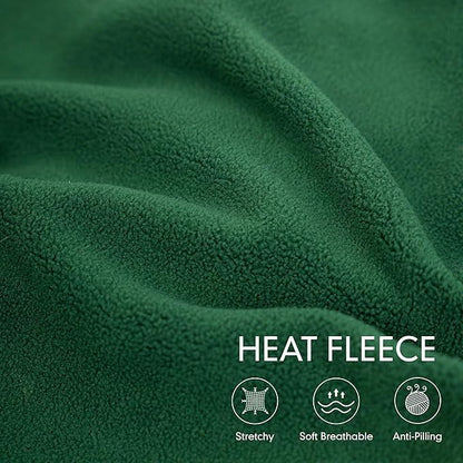 cyeollo Dog Pajamas XX-Large, Stretchable Fleece Pet Onesie Coat for Medium Large Sized Dogs Pjs Warm Puppy Jumpsuit Soft Cold Weather Dog Clothes Outfits, Green XXL