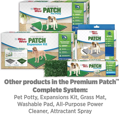 Four Paws Wee-Wee Premium Patch Reusable Pee Pad for Dogs, Premium Patch (Washable Pad) 24.5" x 25.7" (1 Count)