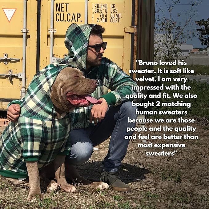 Spark Paws Human Hoodie - Premium Quality, Buttery Soft, Superior Comfort and Fit, Calming Fleece Interior, Suitable for All Styles – Green Skydye - S