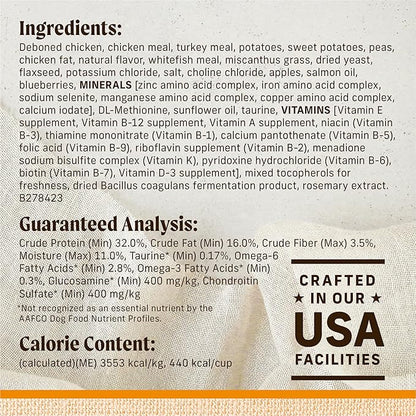 Merrick Lil’ Plates Premium Grain Free Dry Dog Food For Small Dogs, Real Chicken And Sweet Potato Kibble - 4.0 lb. Bag