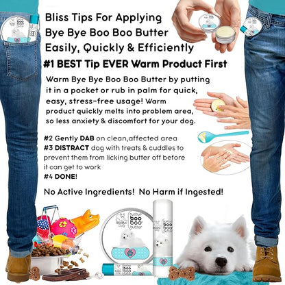 The Blissful Dog 8 oz TIN American Eskimo Booboo Butter