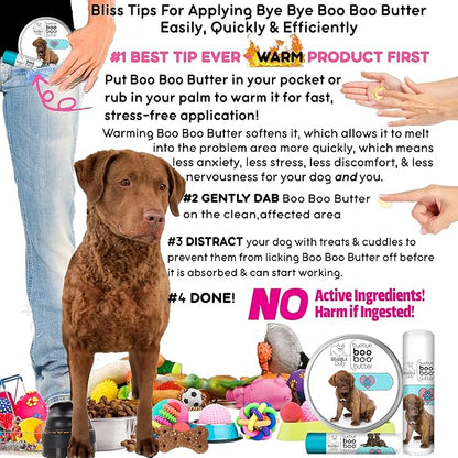 The Blissful Dog Chesapeake Bay Retriever Boo Boo Butter, 2-Ounce