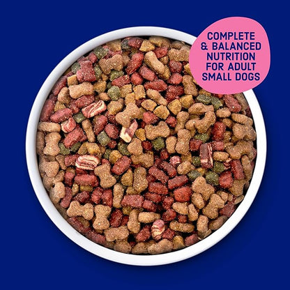 Kibbles 'n Bits Mini Bits Small Breed Dry Dog Food, Savory Bacon & Steak Flavor for Adult Dogs, 16 lb. Bag