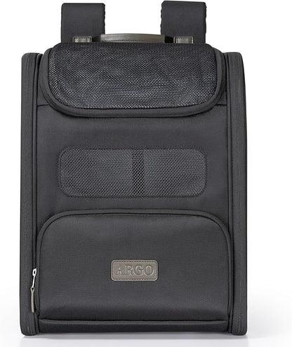 Traveler's Choice Argo Tails of The Trail Pet Backpack Carrier, Black