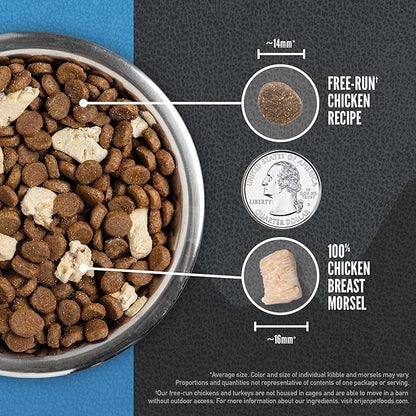ORIJEN Wild Reserve Dry Dog Food Free-Run Chicken Recipe 4lb Bag