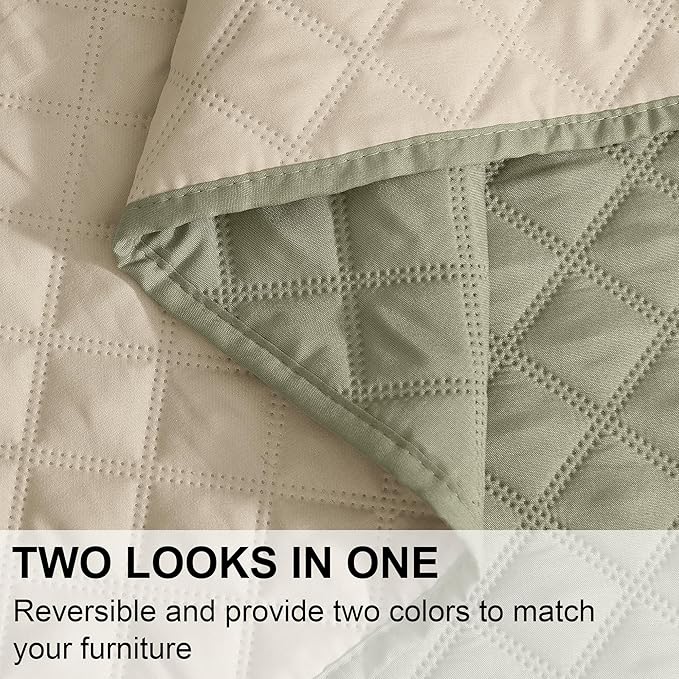 NICETOWN Pet Blanket, Water Resistant Cat Dog Puppy Dog Hair Repellent Blanket for Small Medium Large Dogs, Waterproof Sectional Couch Covers, 1 PC, 62 x 82, Beige/Khaki