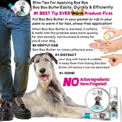 The Blissful Dog Irish Wolfhound Boo Boo Butter, 2 Ounce