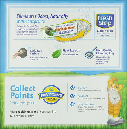 Fresh Step Scoopable Cat Litter, Perfume & Dye Free, 14 lb