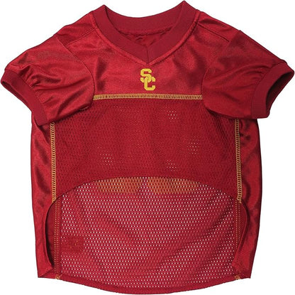 NCAA College University of Southern California Mesh Jersey for Dogs & Cats, XX-Large. Licensed Big Dog Jersey with Your Favorite Football/Basketball College Team (Pack of 2)